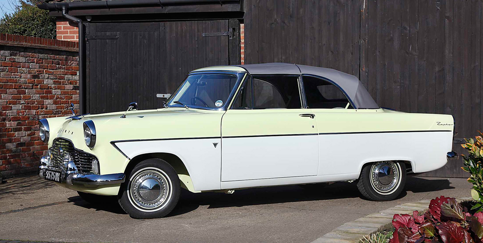 1961 Ford Zephyr MKII Convertible (Roof Up)